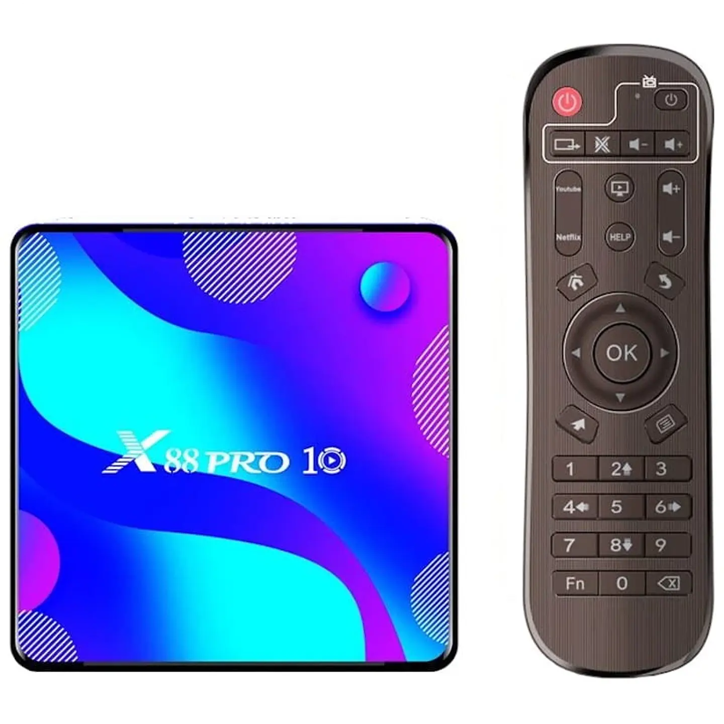 X88 Pro 10 4GB/32GB 4K Android TV 10.0 - Android TV 1