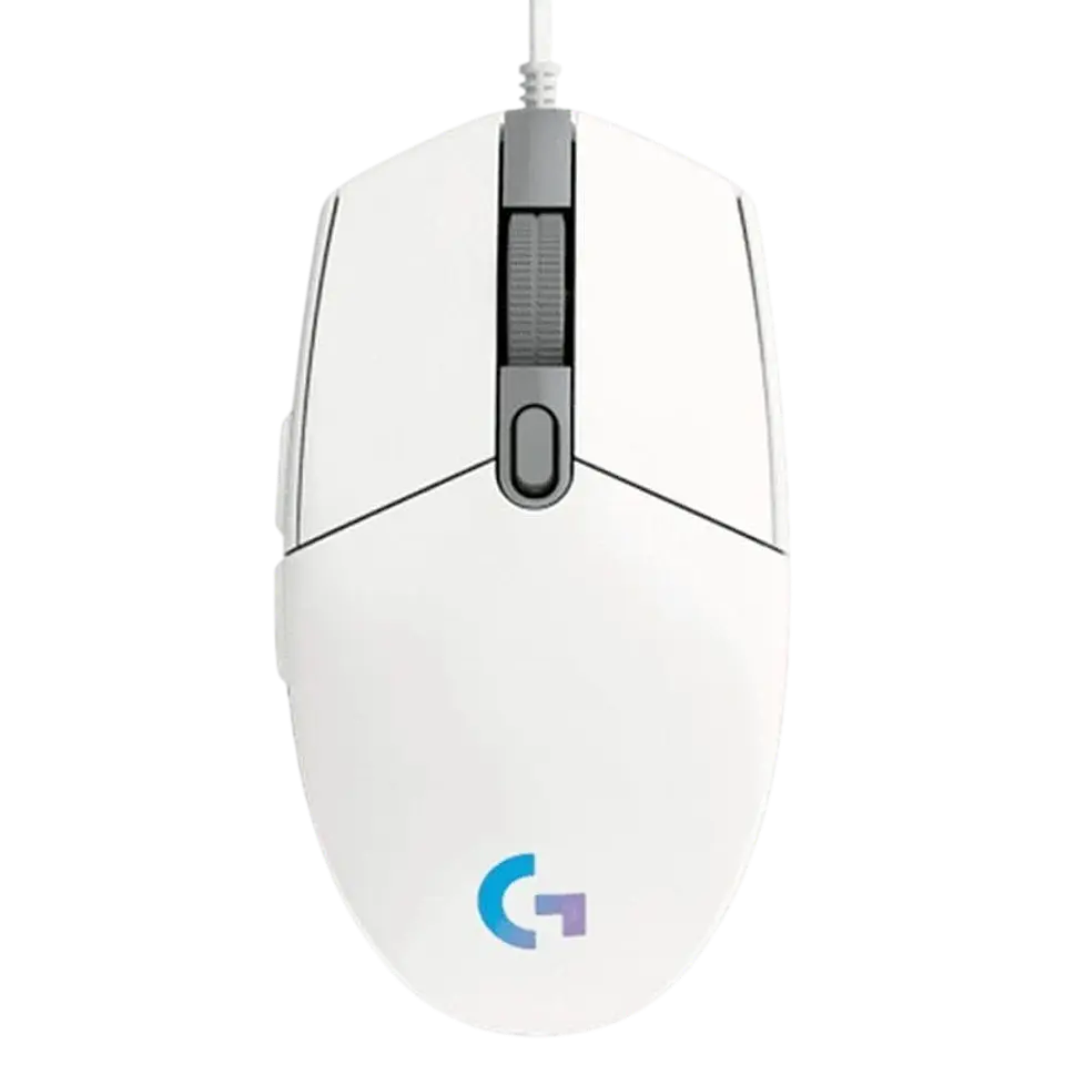 Ratón Gaming Logitech G102 Lightsync Blanco - 8000DPI 1