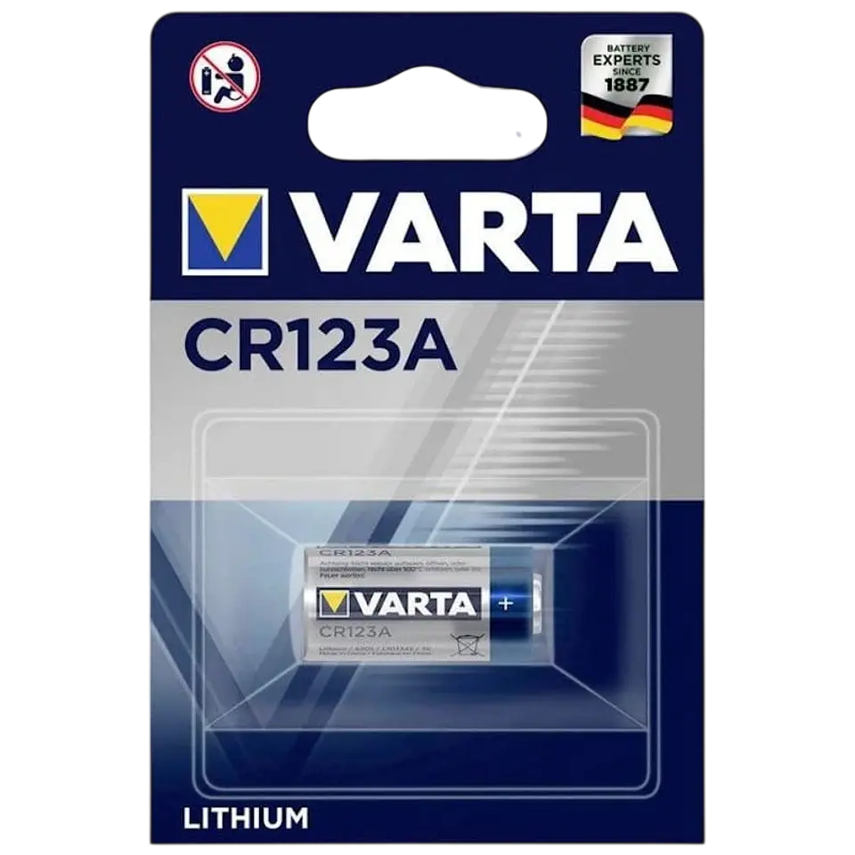 Varta Pila CR123A Litio 3V 1