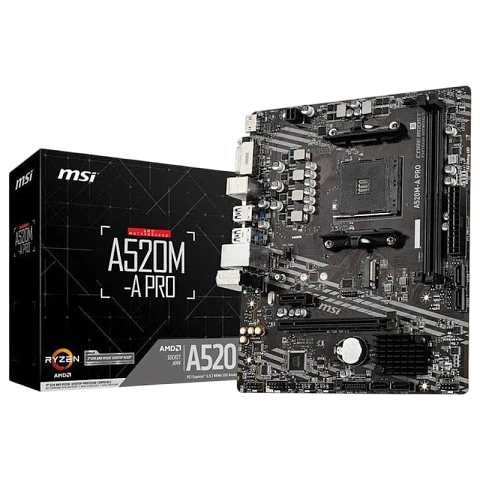 Placa Base MSI A520M-A PRO AM4