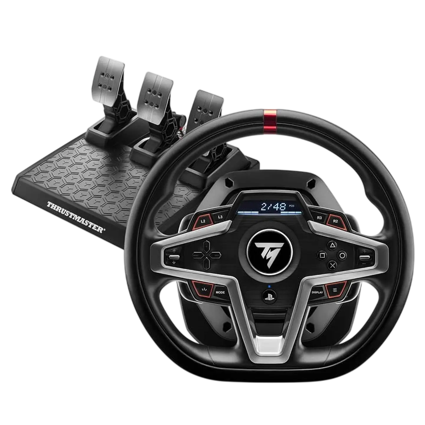 Thrustmaster T248 Force Feedback Adaptable Volante + Pedales PC PS4 PS5 1