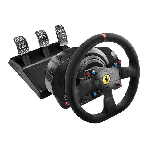 Thrustmaster T300 Ferrari Integral Racing Wheel Alcantara Edition Volante + Pedales PC PS4 PS5