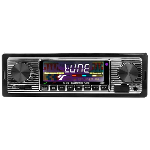 Autoradio Estilo Clásico SX-5513 Bluetooth USB MP3 AUX