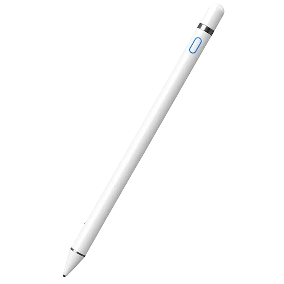 Lápiz Stylus K811 Capacitivo Blanco para Xiaomi Pad/Apple iPad/Samsung Tab 1