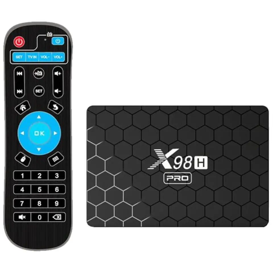 X98H Pro H618/4GB/32GB/WiFi 6/ Android 12 - Android TV 1