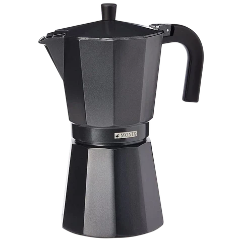 Cafetera Italiana Monix Noir M640012 12 Tazas Negro