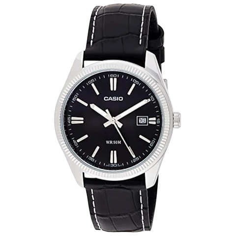 Casio MTP-1302PL-1AVEF Collection Men Reloj Analógico Negro