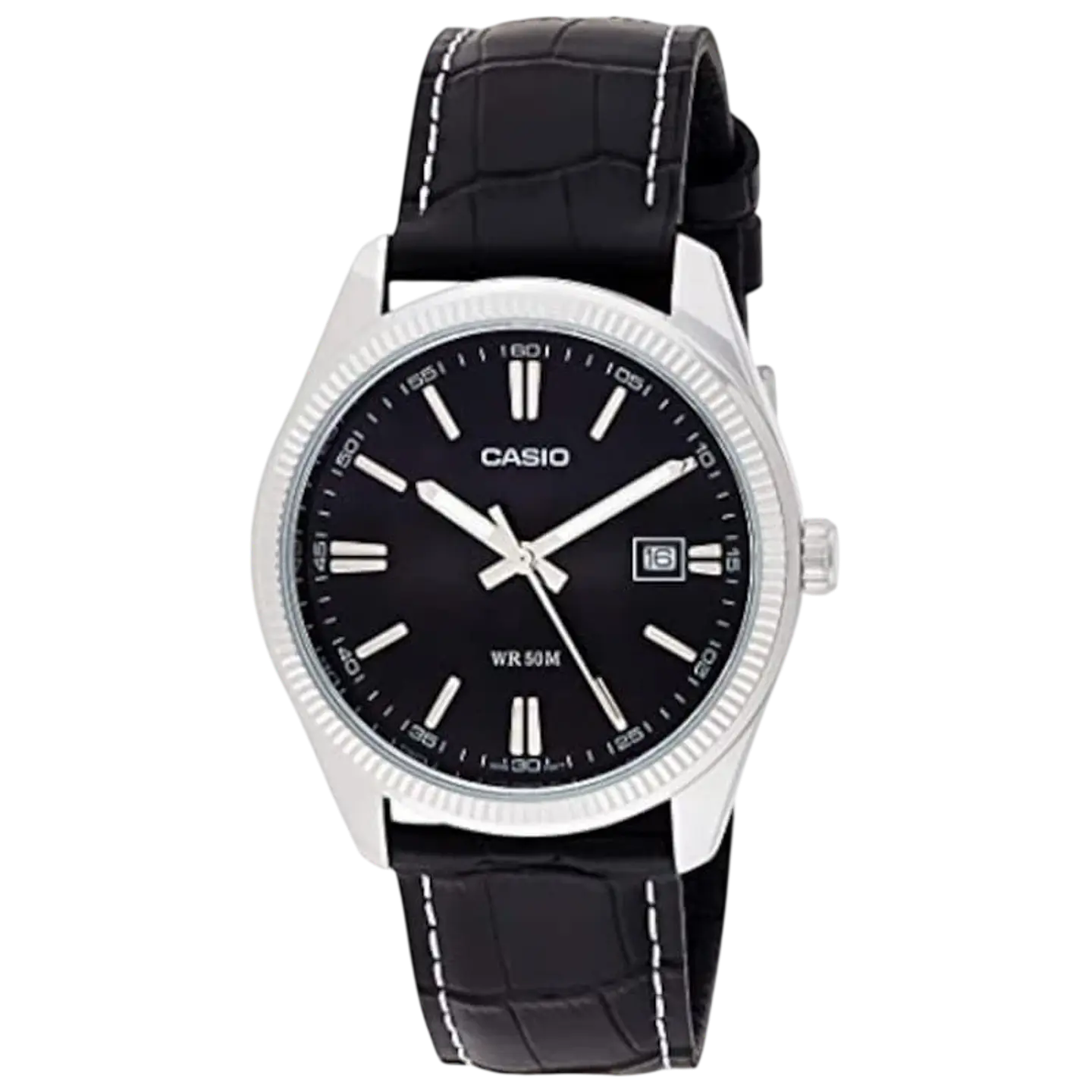Casio MTP-1302PL-1AVEF Collection Men Reloj Analógico Negro 1