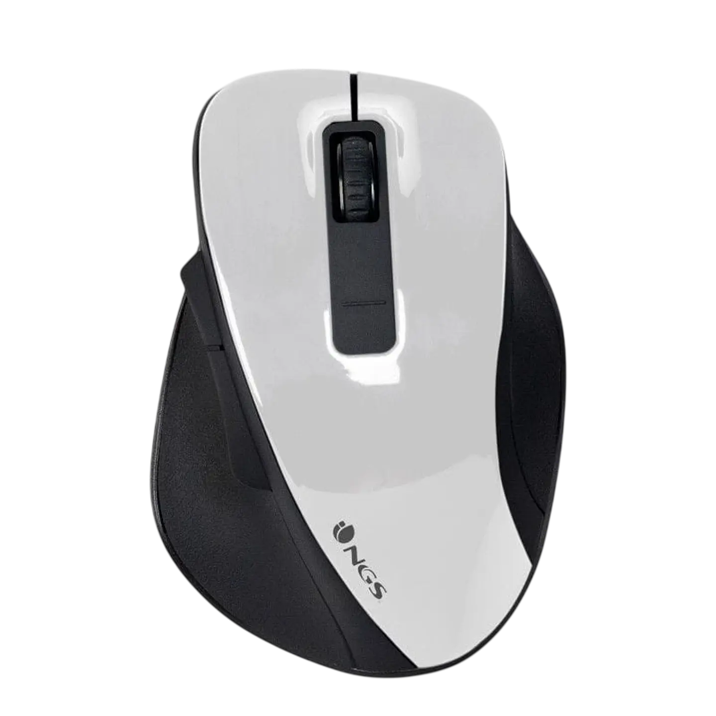 NGS Bow White 1600 DPI Blanco y negro 1
