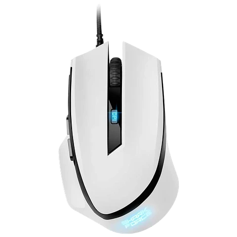 Ratón Gaming Sharkoon SHARK Force II 4200 DPI Blanco