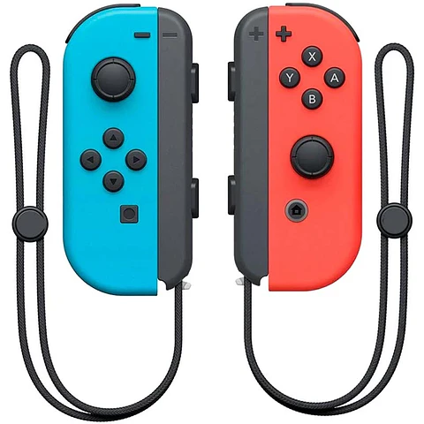 Joy-Con Set Izq/Dcha Azul Neón/Rojo Neón - Mandos compatibles con Nintendo Switch