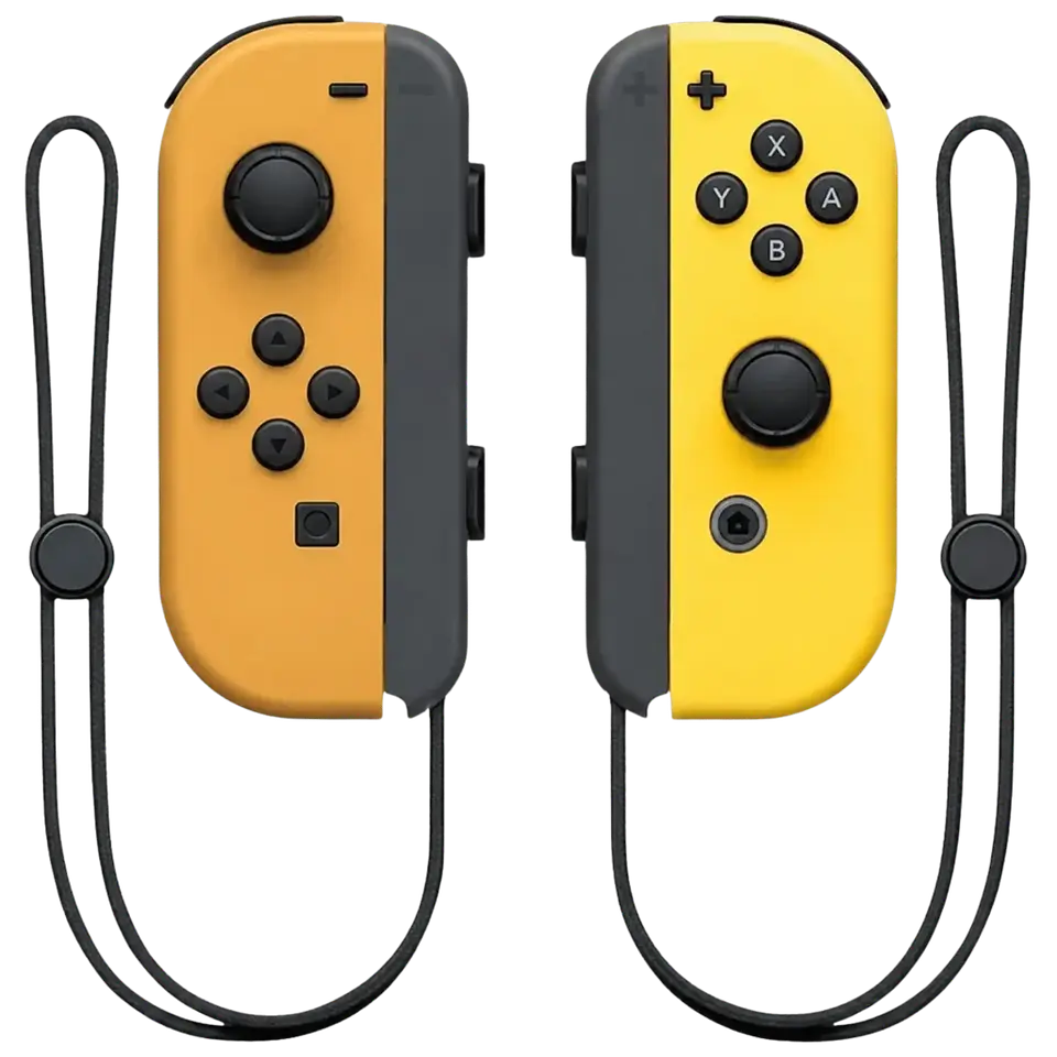 Mando J-C Set Izq/Dcha Marrón/Amarillo 1