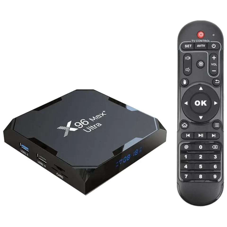 X96Max Plus Ultra S905X4 4GB/32GB Android 11 - Android TV 1