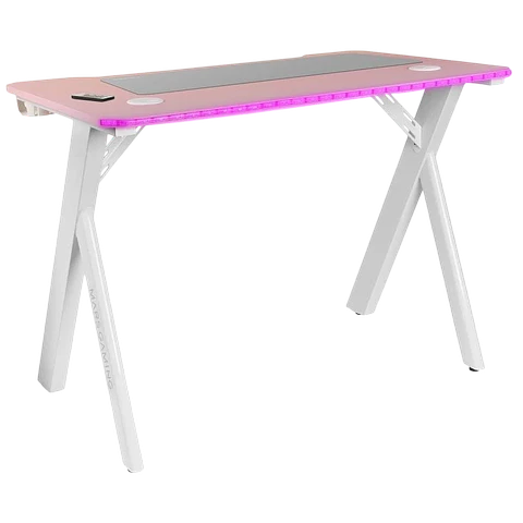 Mesa Gaming Mars Gaming MGD 100 RGB - Rosa