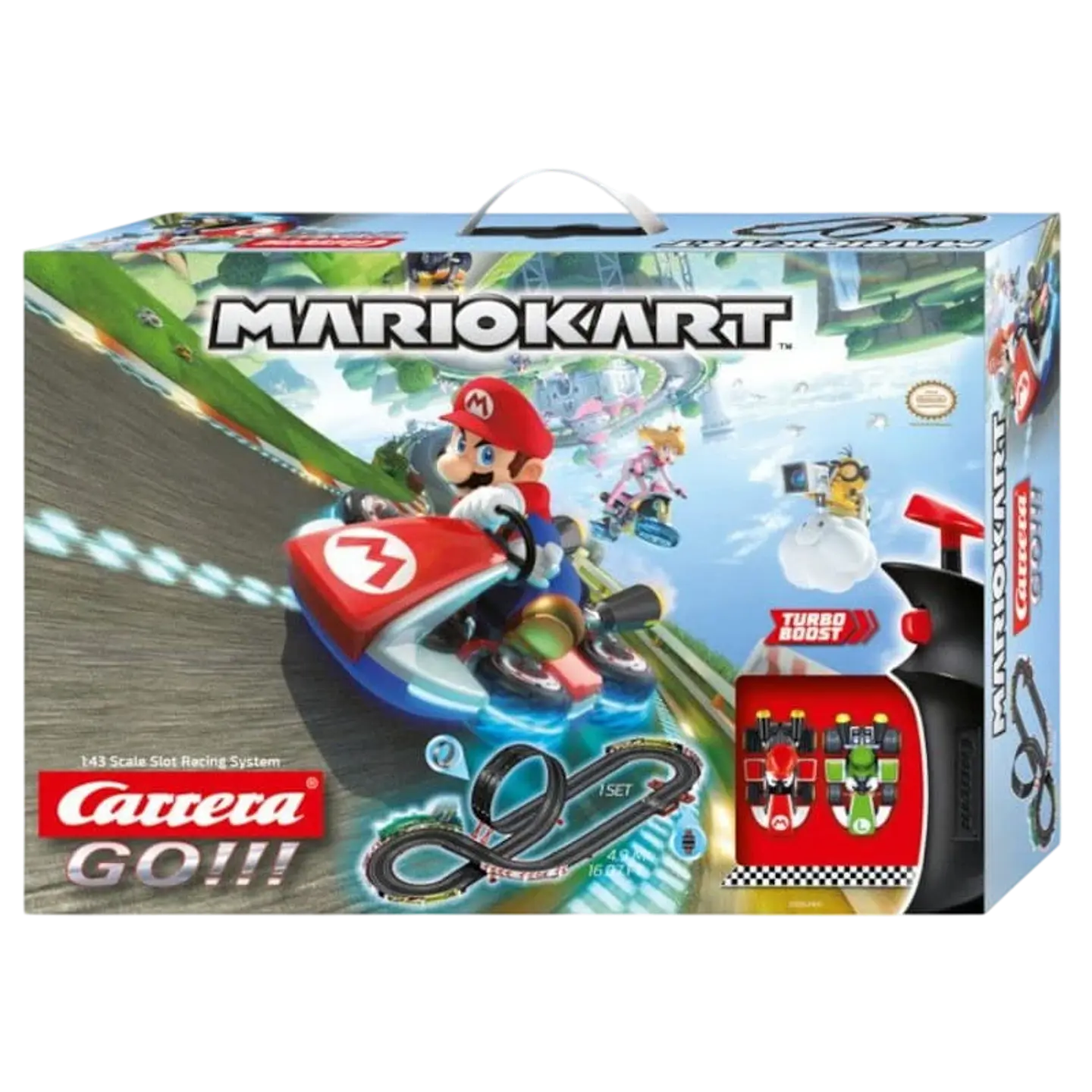Circuito de Carreras Carrera RC Nintendo Mario Kart 1