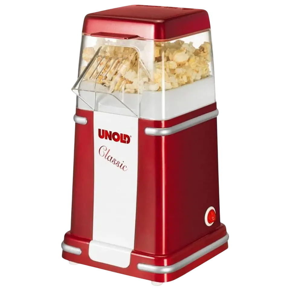 Unold Classic Palomitera Rojo/Plata/Blanco 1
