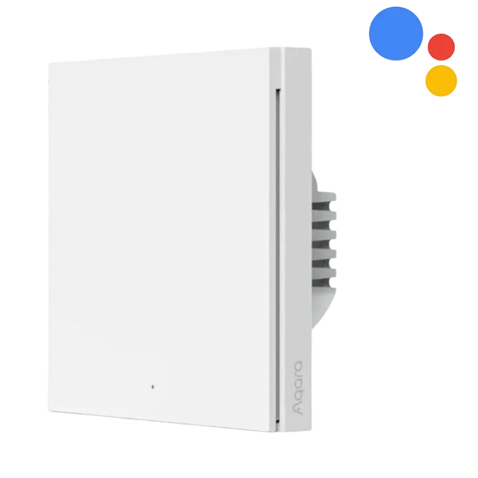 Interruptor Xiaomi Aqara Smart Wall Switch H1 Single ZigBee 3.0 Blanco 1