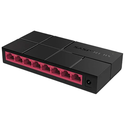 Mercusys MS108G 8 Puertos Gigabit Negro
