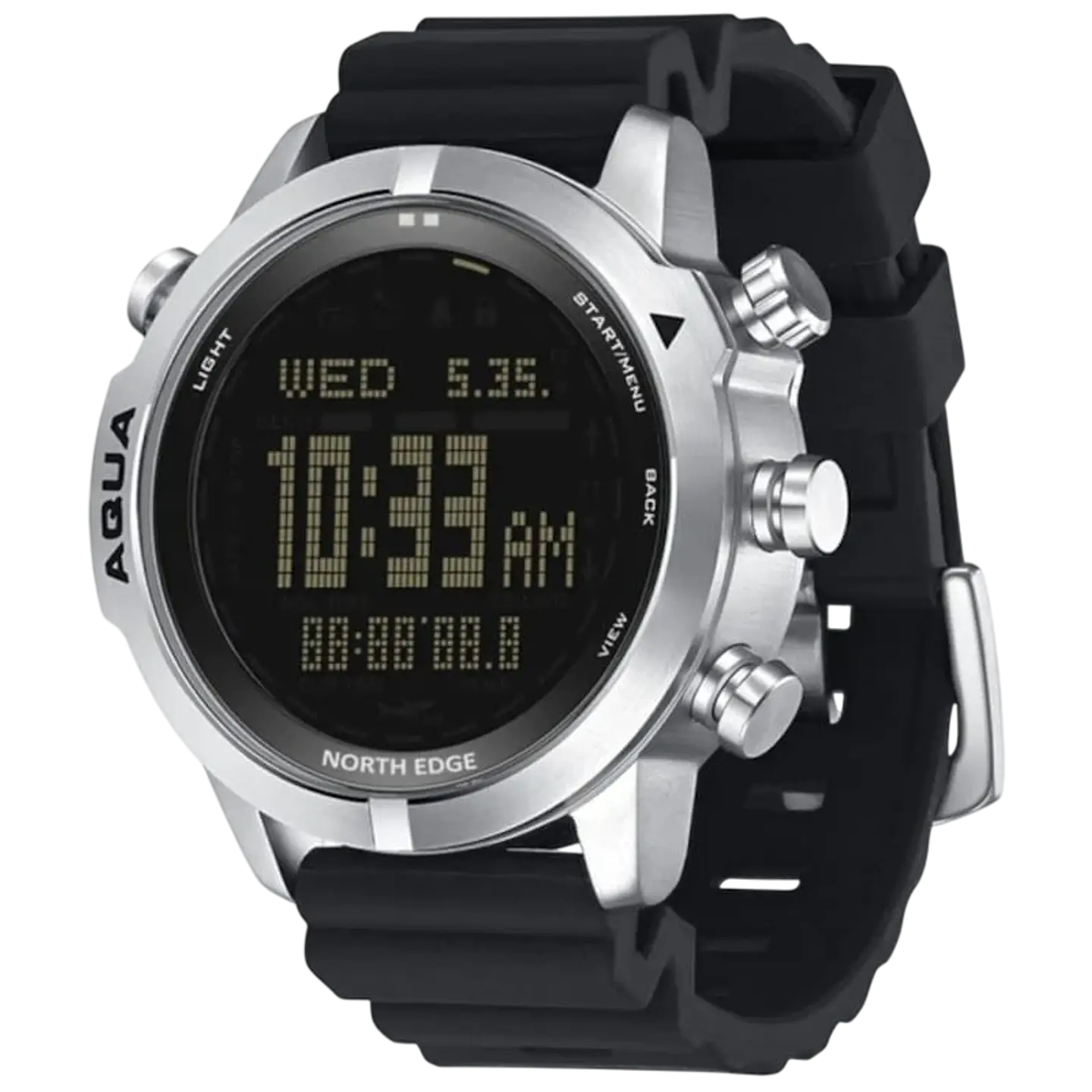 North Edge Aqua Negro - Reloj de Buceo 1