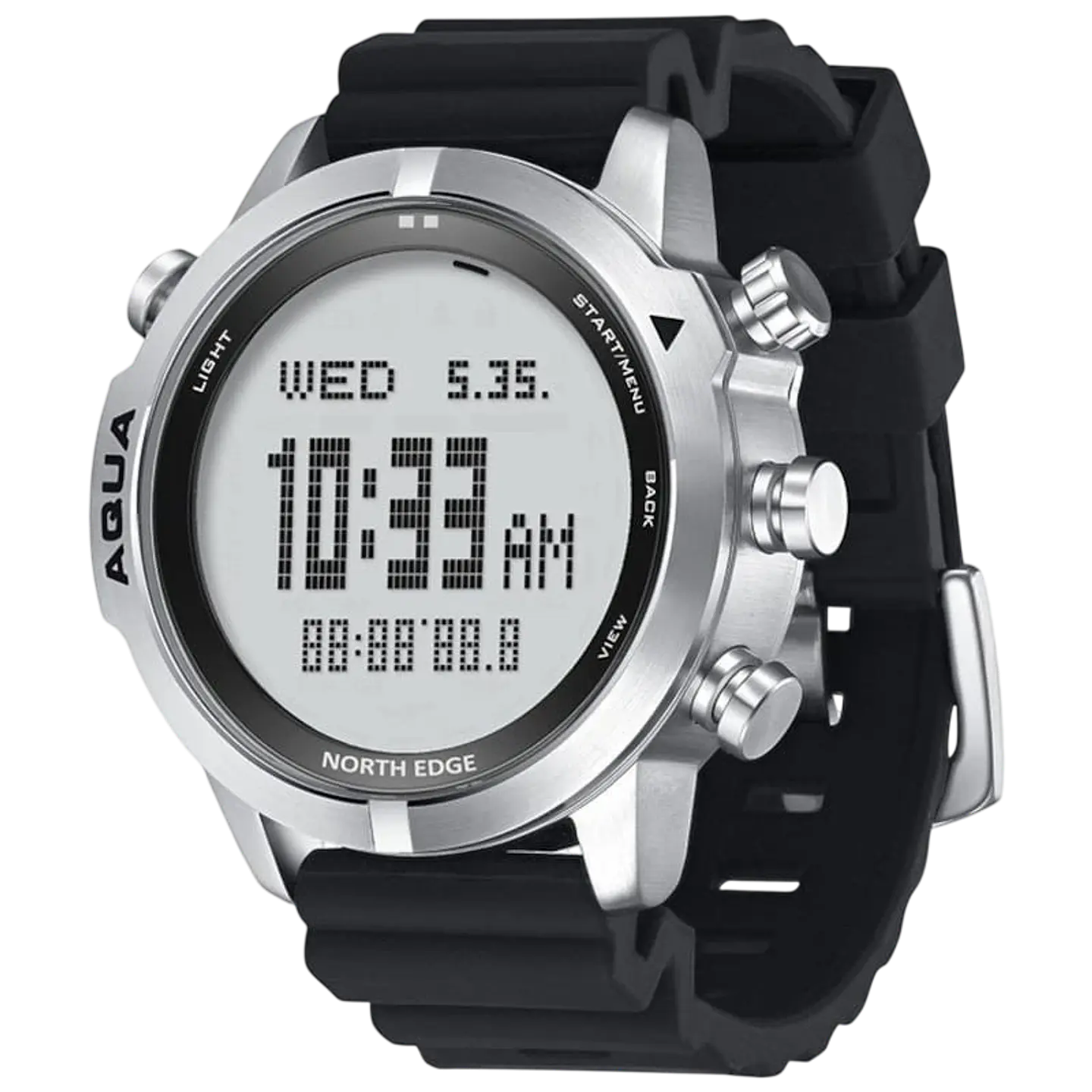 North Edge Aqua Blanco - Reloj de Buceo 1