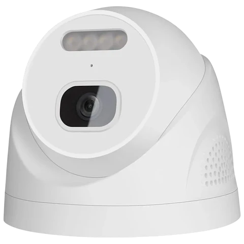 Cámara de Seguridad Kingfit SC880-POE Dome FullHD Visión Nocturna Blanco