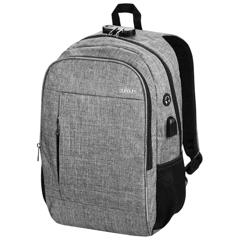 Subblim Urban Lock System 16 Gris - Mochila para Portátil