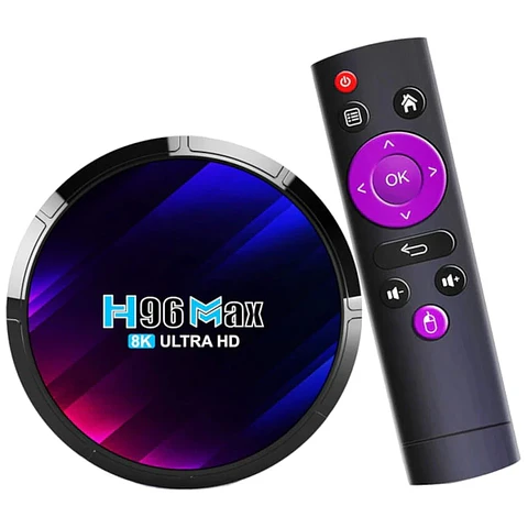 H96 MAX RK3528 4GB/32GB Android 13 Negro - Android TV