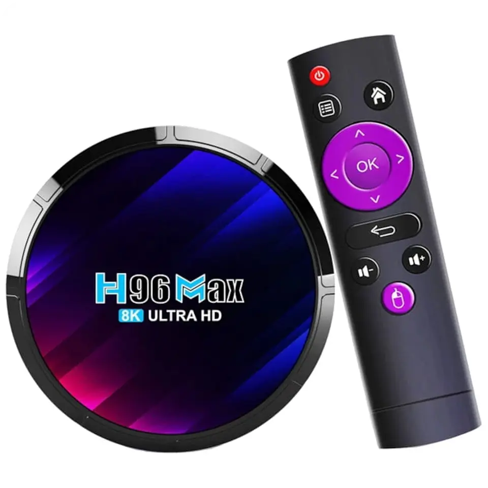 H96 MAX RK3528 4GB/64GB Android 13 Negro - Android TV 1