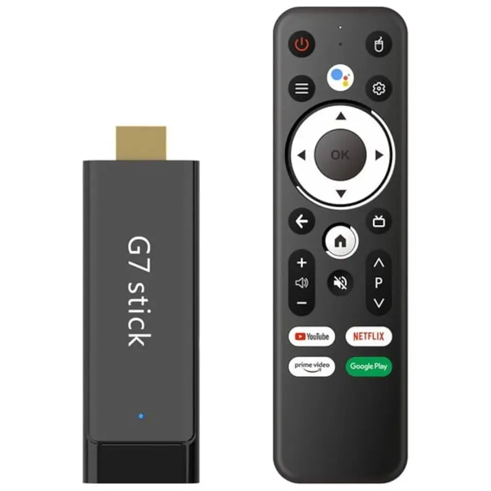 G7 Stick S905Y4 2GB/16GB Dual Wifi Control por Voz Android 11 - Android TV 1