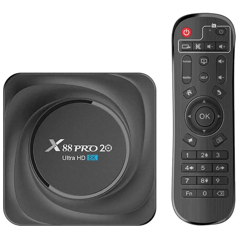 X88 Pro 20 8GB/128GB 4K Dual Wifi Bluetooth Android 11 - Android TV 1