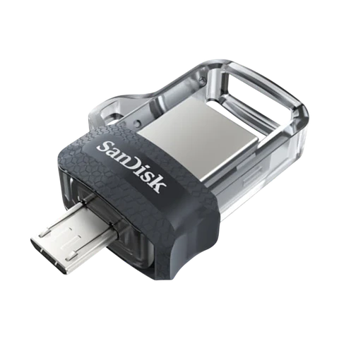 SanDisk Ultra Dual Drive m3.0 256GB USB 3.2 Negro/Plata