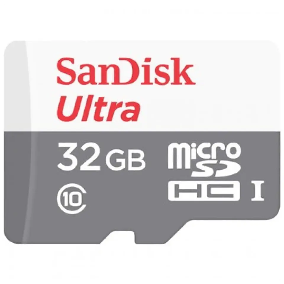 SanDisk MicroSD 32GB Ultra UHS-I + Adaptador Clase 10 1