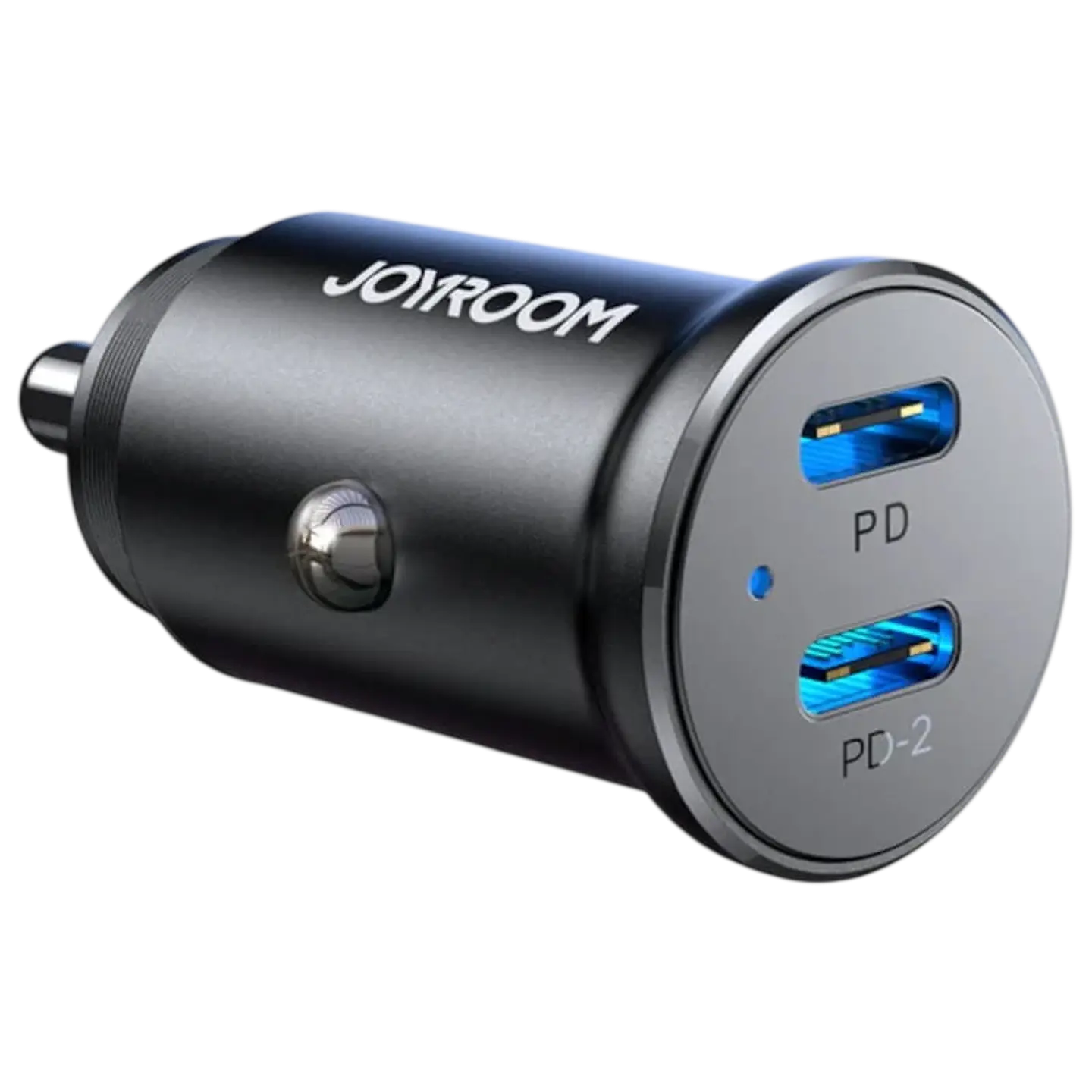 Joyroom JR-CCN06 Dual USB-C Mini Metal - Cargador de coche 1