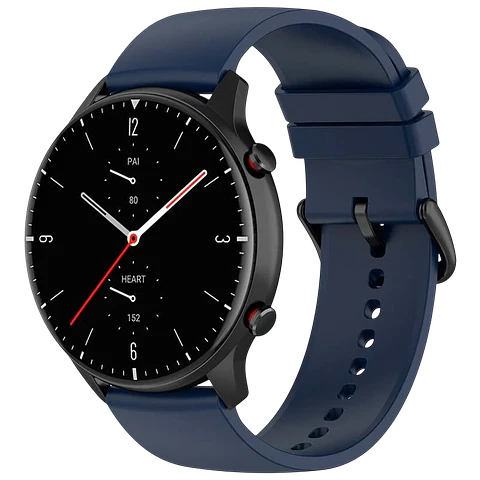 Correa de silicona Universal 22mm Azul Marino para Smartwatch Xiaomi/Amazfit/Samsung/Huawei/Realme/Ticwatch