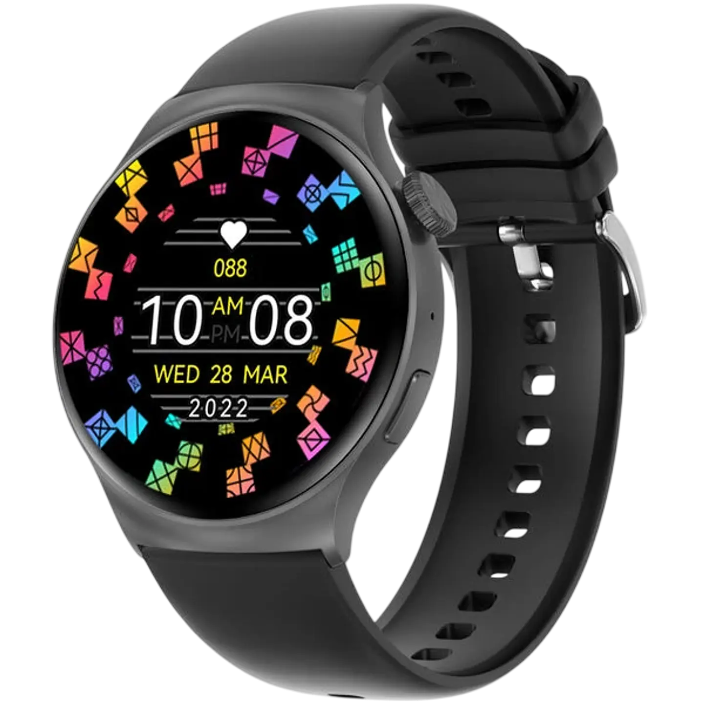 DT NO.1 DT4 Mate Negro - Reloj inteligente 1