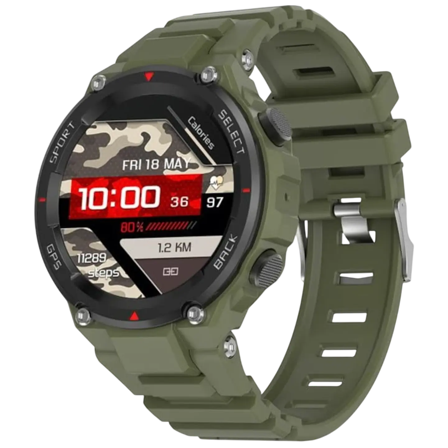 DT NO.1 DT5 Verde - Reloj inteligente 1