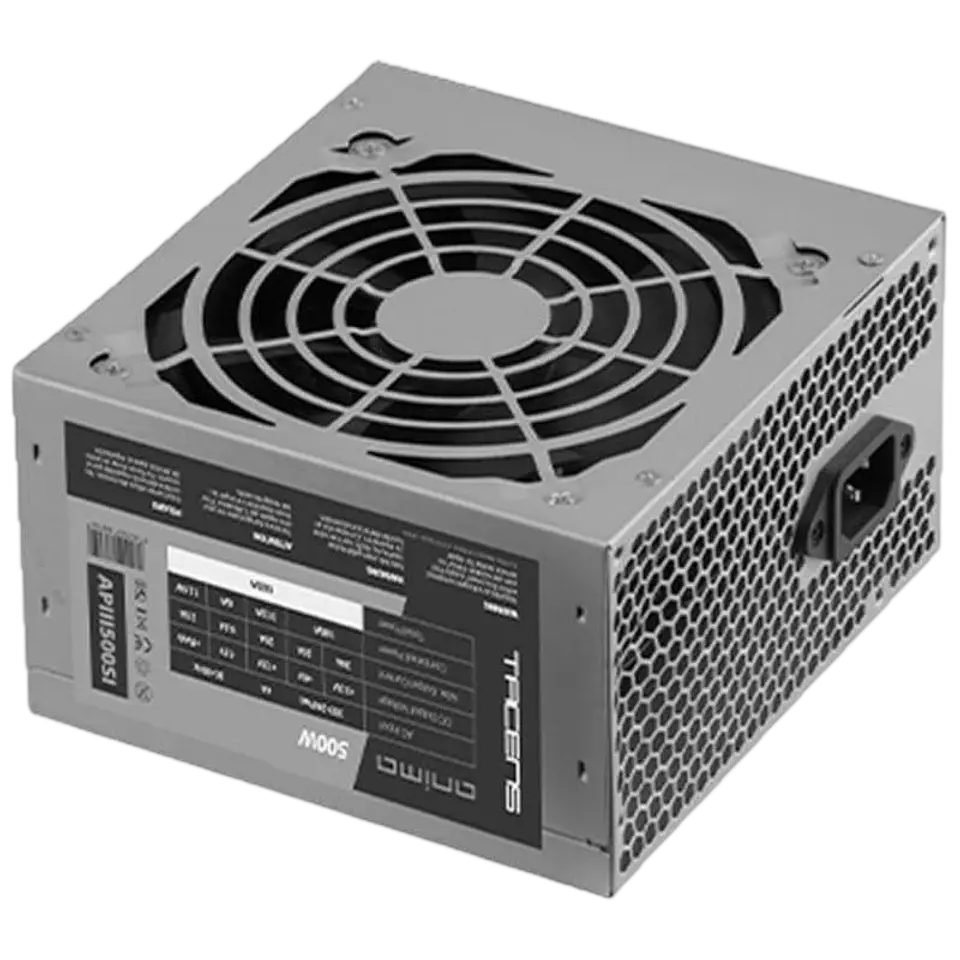 Fuente de alimentación Tacens Anima ATX 500W Plata 1