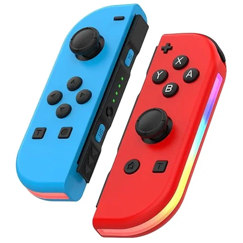 Mando J-C Set Izq/Dcha Azul/Rojo con RGB