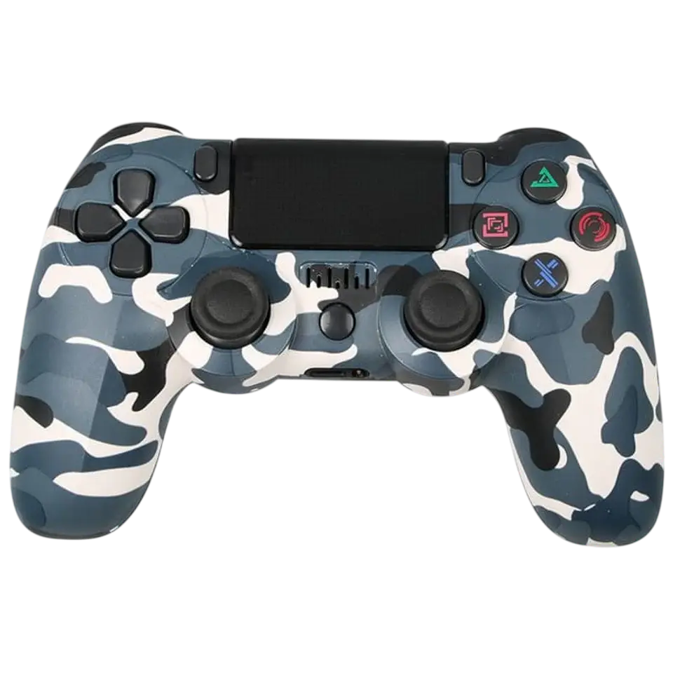Mando PS4 Powergaming V2 Azul Camuflaje 1