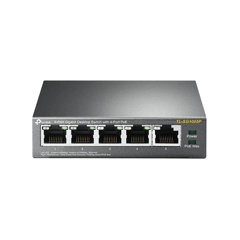 TP-Link TL-SG1005P PoE+ Negro