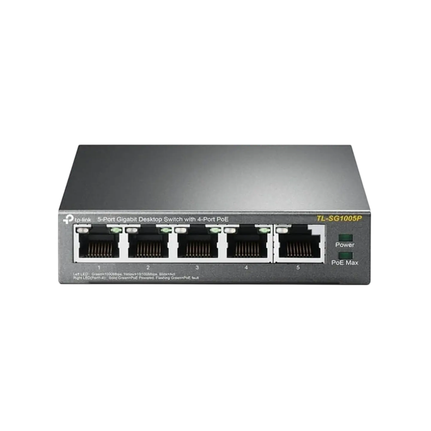 TP-Link TL-SG1005P PoE+ Negro 1