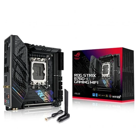 ASUS ROG STRIX B760-I LGA 1700 mini ITX Ethernet Gigabit WiFi