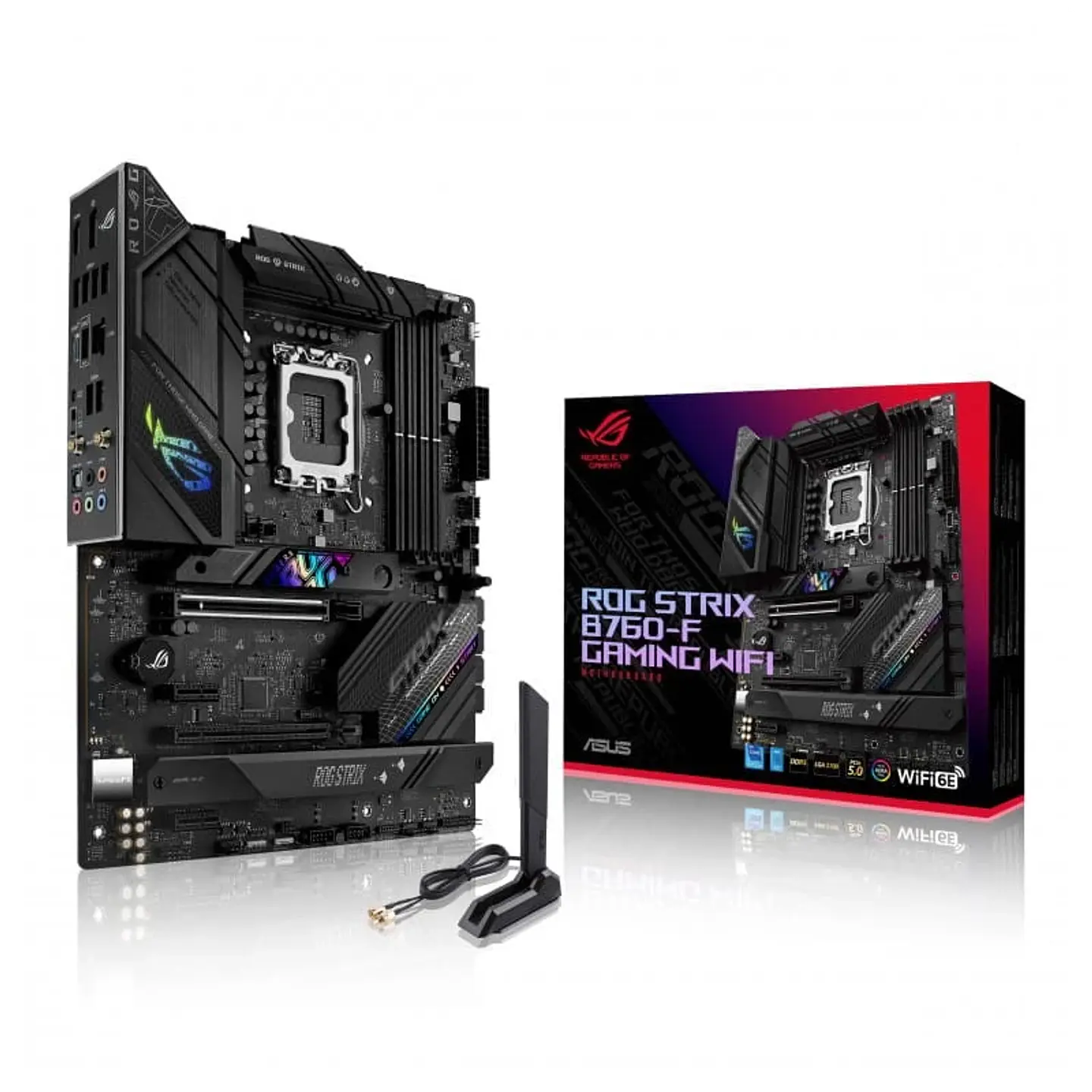 ASUS ROG STRIX B760-F LGA 1700 ATX Ethernet LAN 2.5 Gigabit WiFi 1