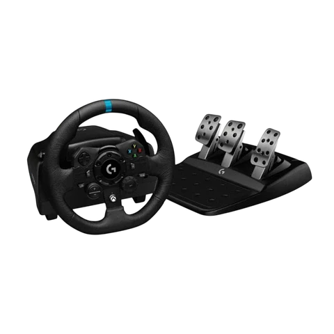 Logitech G G923 Volante + Pedales Xbox Series X/S, Xbox One, PC Color: Negro