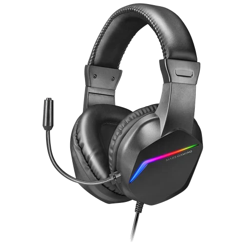 Mars Gaming MH122 FRGB Negro - Auriculares Gaming