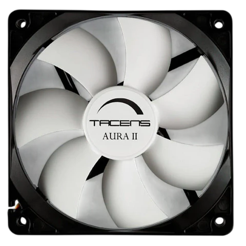 Ventilador para carcasa de PC Tacens Aura II Negro