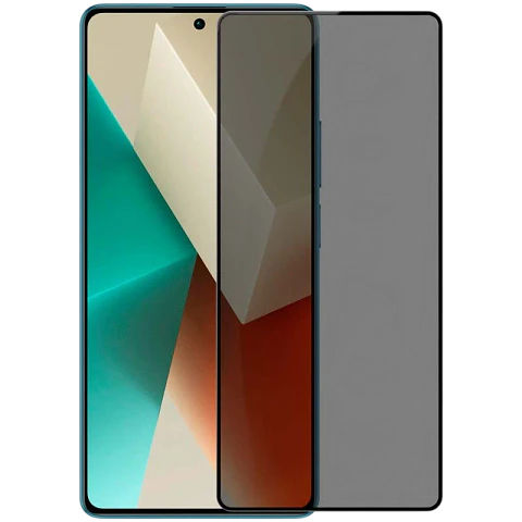 Protector de cristal templado Antiespía Xiaomi Redmi Note 13 5G