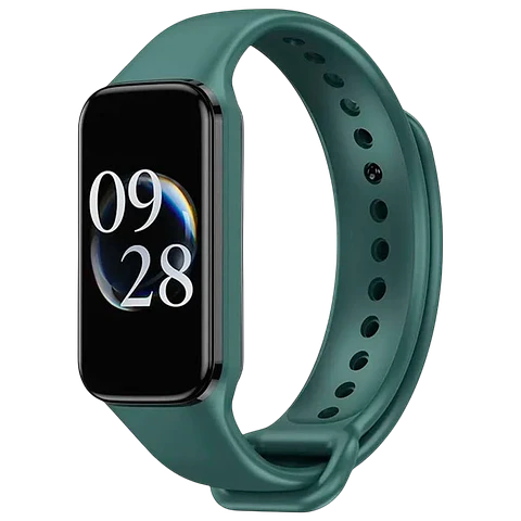 Correa Xiaomi Smart Band 8 Active / Redmi Smart Band 2 Silicona Verde Oscuro