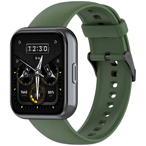 Correa de silicona Realme Watch 3 / 3 Pro Verde Oscuro