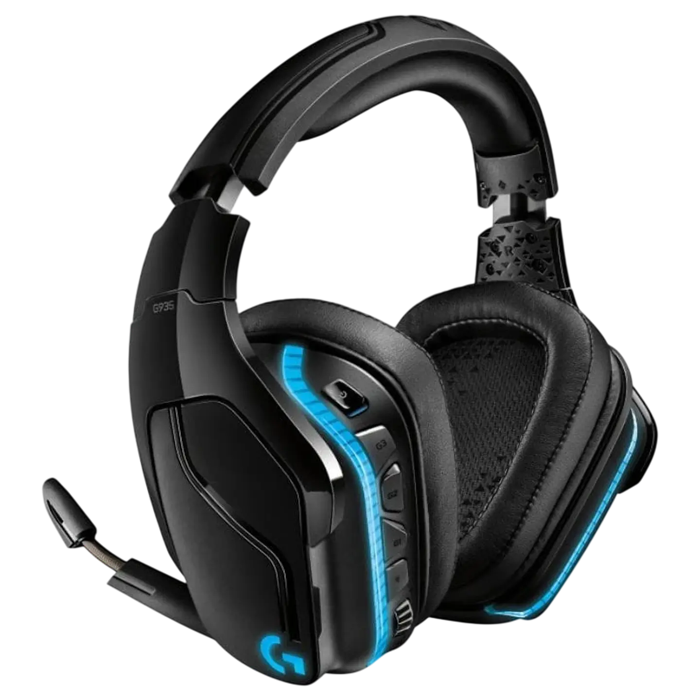 Logitech G G935 Inalámbrica Negro/Azul - Auriculares Gaming 1